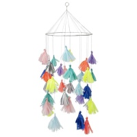 Bright Tassel Chandelier By Meri Meri